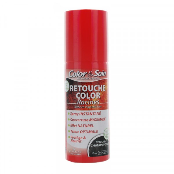 Vopsea Spray par 3Chenes Chatain Fonce retusarea radacinilor 75ml