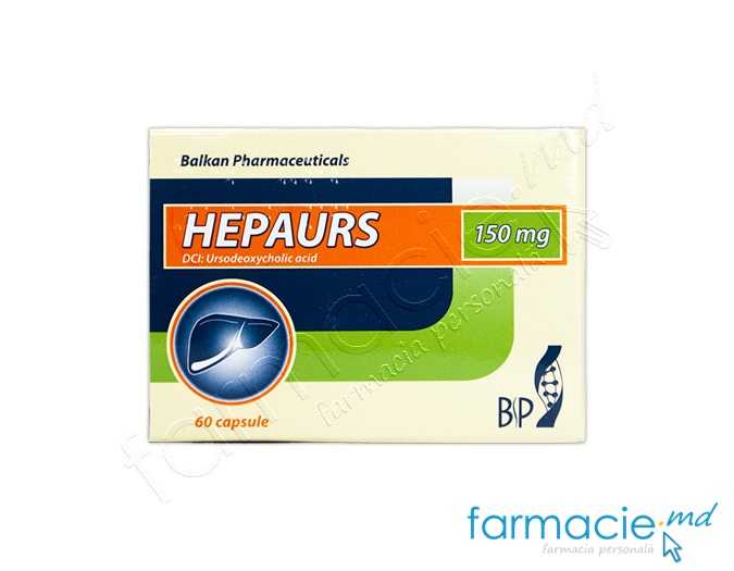 Hepaurs caps.150mg N10x6 Balkan