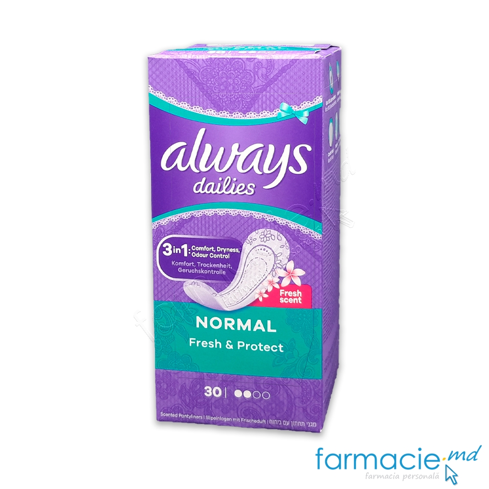 Absorbante Always Singles Normal N30** (zilnice)