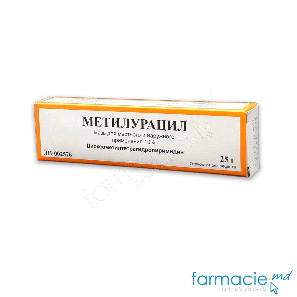 Metiluracil ung. 10% 25g (Tula)