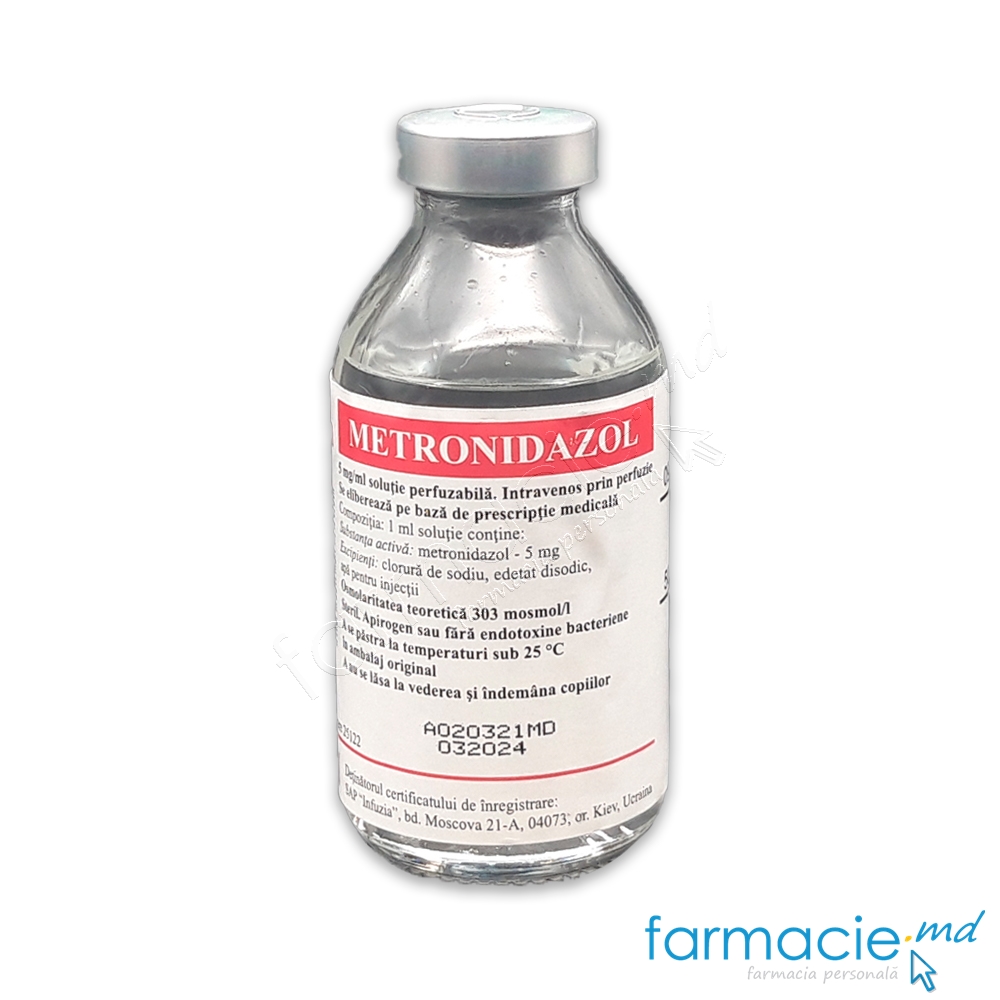 Metronidazol sol.perf.5mg/ml 100ml N1 Infuzia