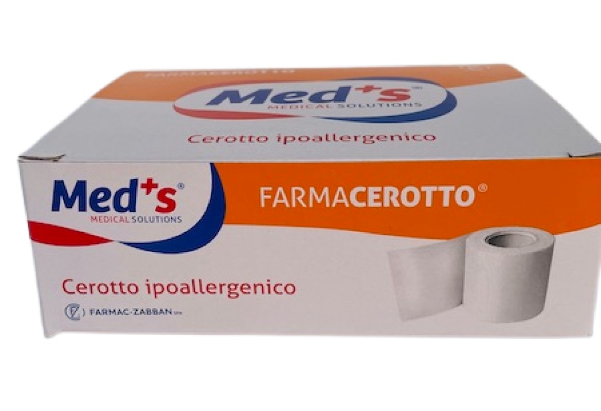 Emplastru Farmacerotto 2,5cmx5m netesut,hipoalergic (TVA20%)