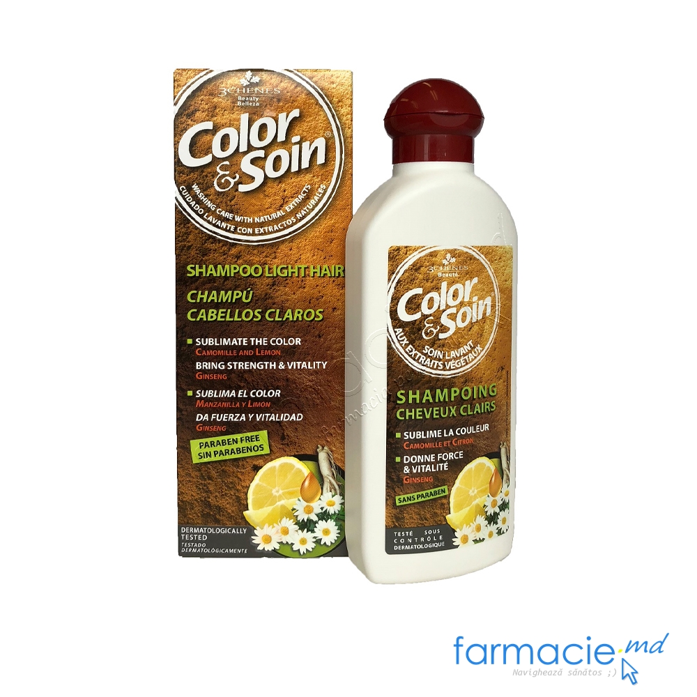 Sampon 3Chenes (par vopsit,intunecat) 250ml
