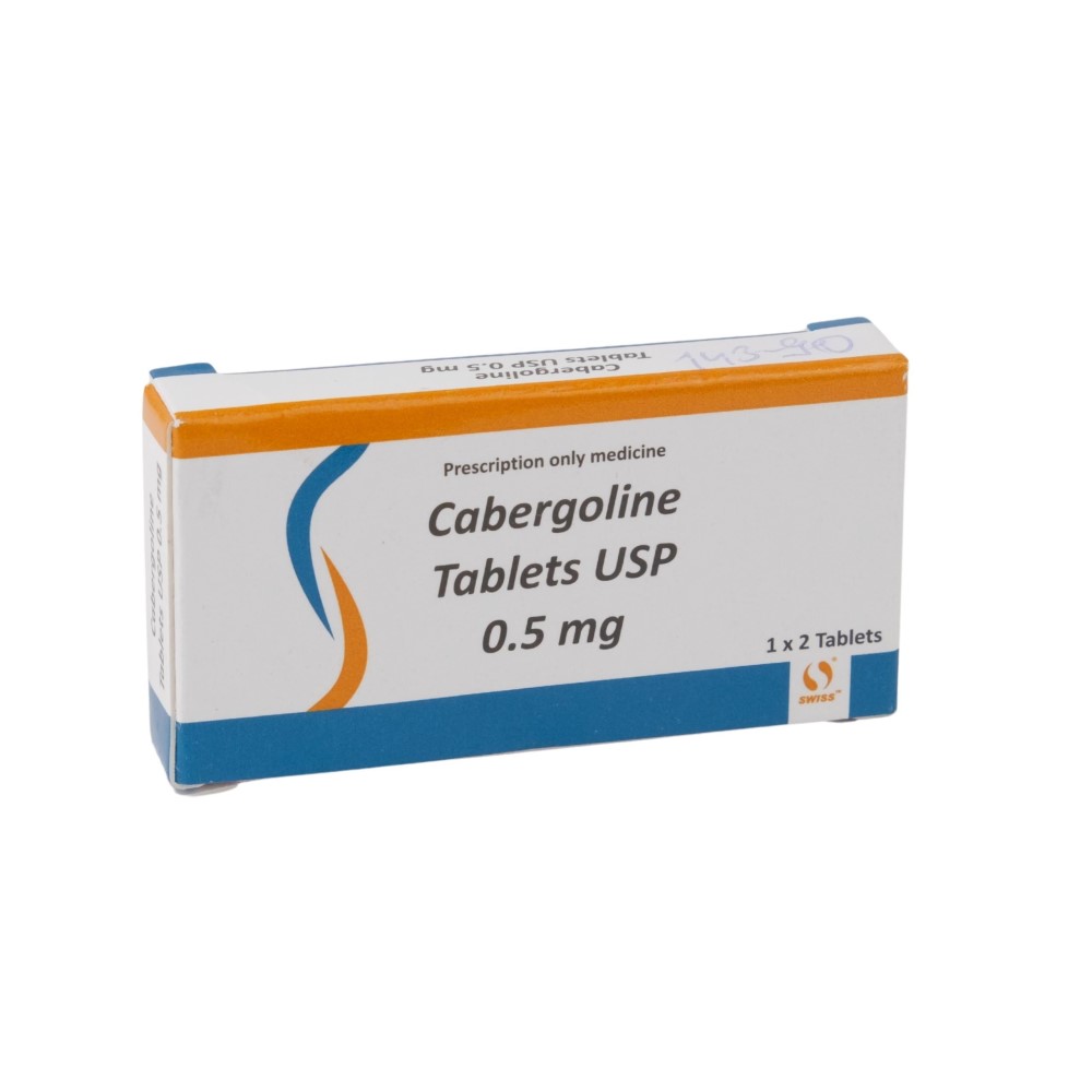 Cabergoline comp.0,5mg N2 Swiss Parenterals