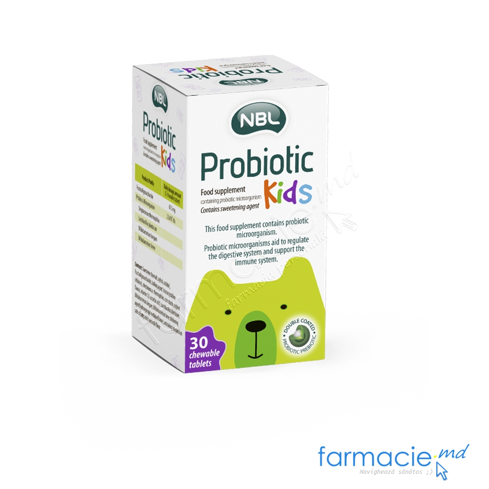 NBL Probiotic Kids comp.masticabile N30 Nobel Ilac