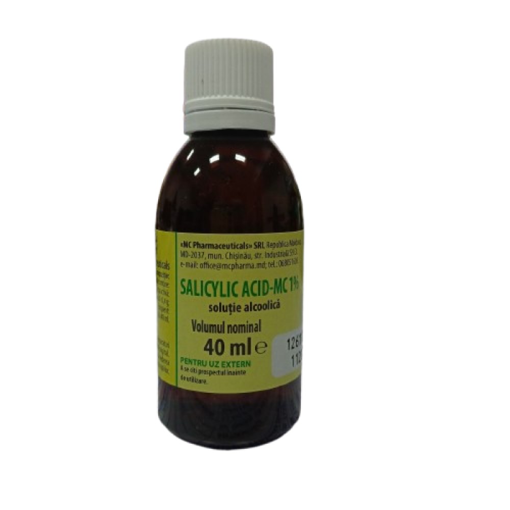 Acid salicilic sol.alcool. 1% 40ml MC