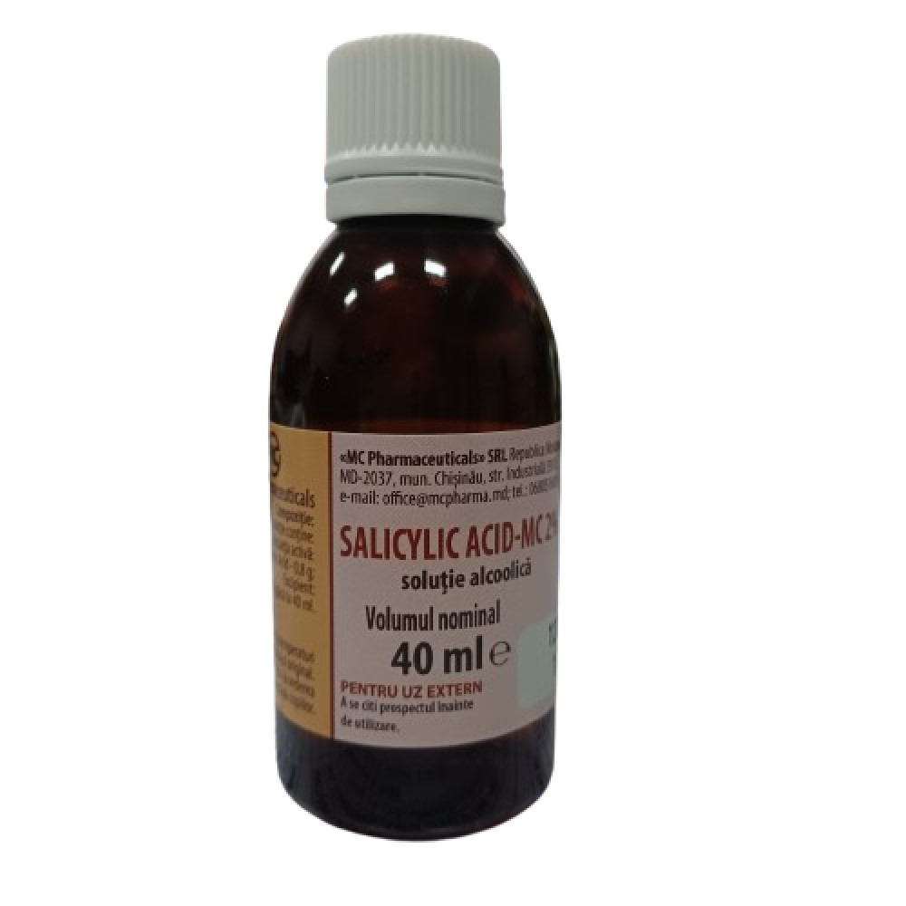 Acid salicilic sol.alcool. 2% 40ml MC