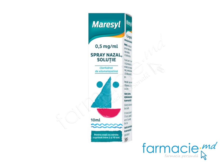 Maresyl spray naz.,sol.0,5mg/ml 10ml N1 (Xilometazolin) Dr.Reddys