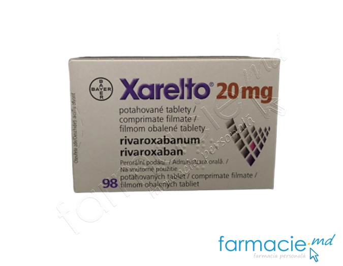 Xarelto® comp.film.20mg N14x7 Bayer