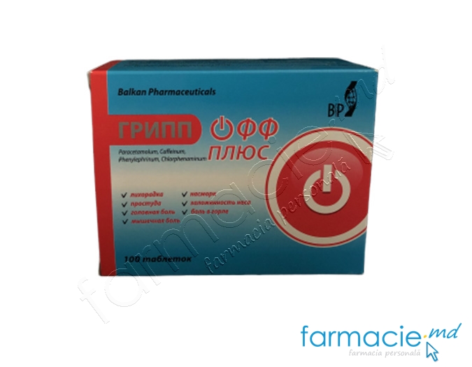 GRIPP OFF PLUS compr. 500 mg/30 mg/10 mg/2 mg N10x10 (Balkan)