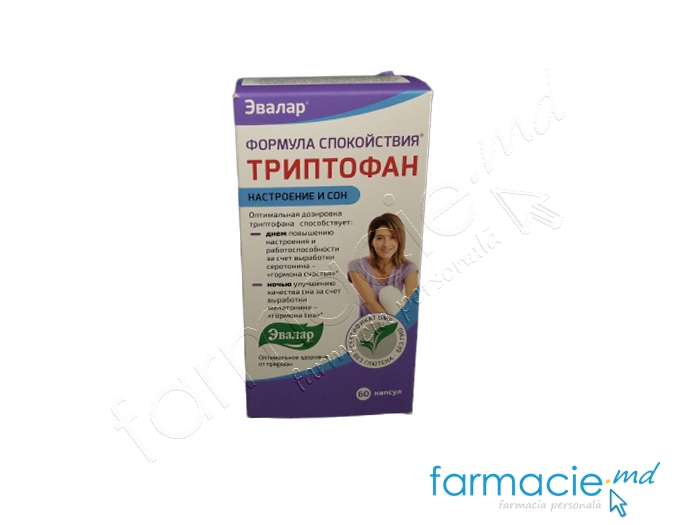 Formula Spocoistvia Triptofan caps. N60 Evalar
