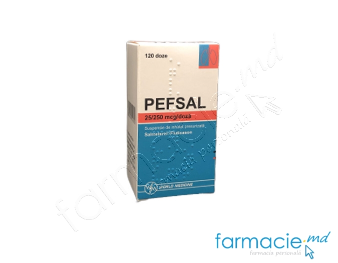 Pefsal susp.de inhalat presuriz.25mcg/250mcg 120doze N1 World Medicine