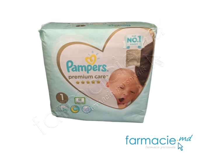 Scutece Pampers 1 Premium Care new baby 2-5kg N26