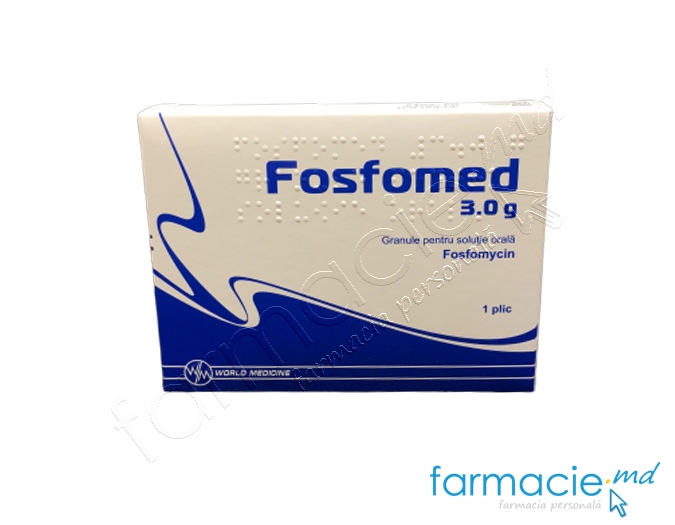 Fosfomed 3,0 g 3 g granule pentru soluţie orală