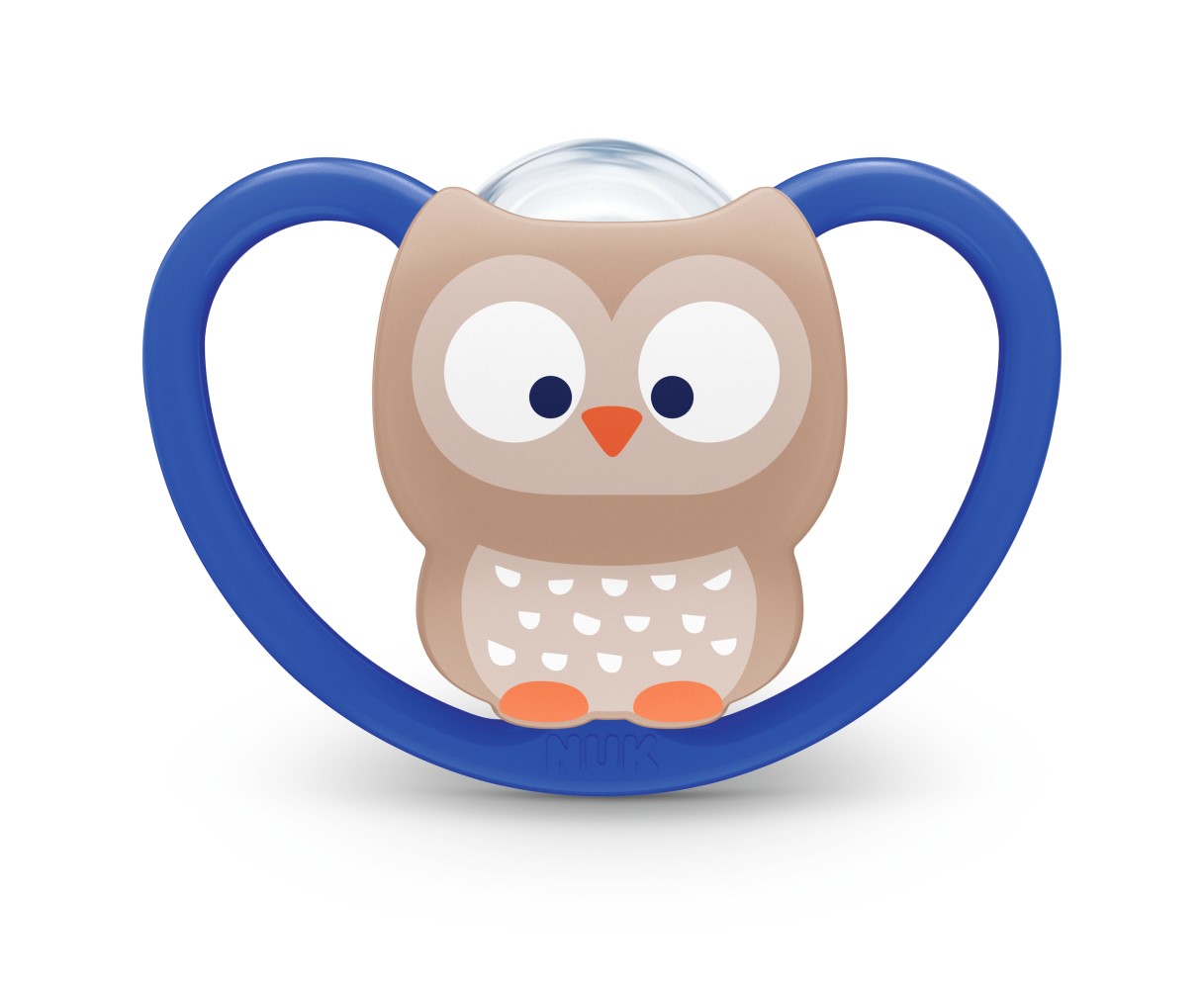 NUK Suzeta silicon SPACE 6-18 luni in cutie