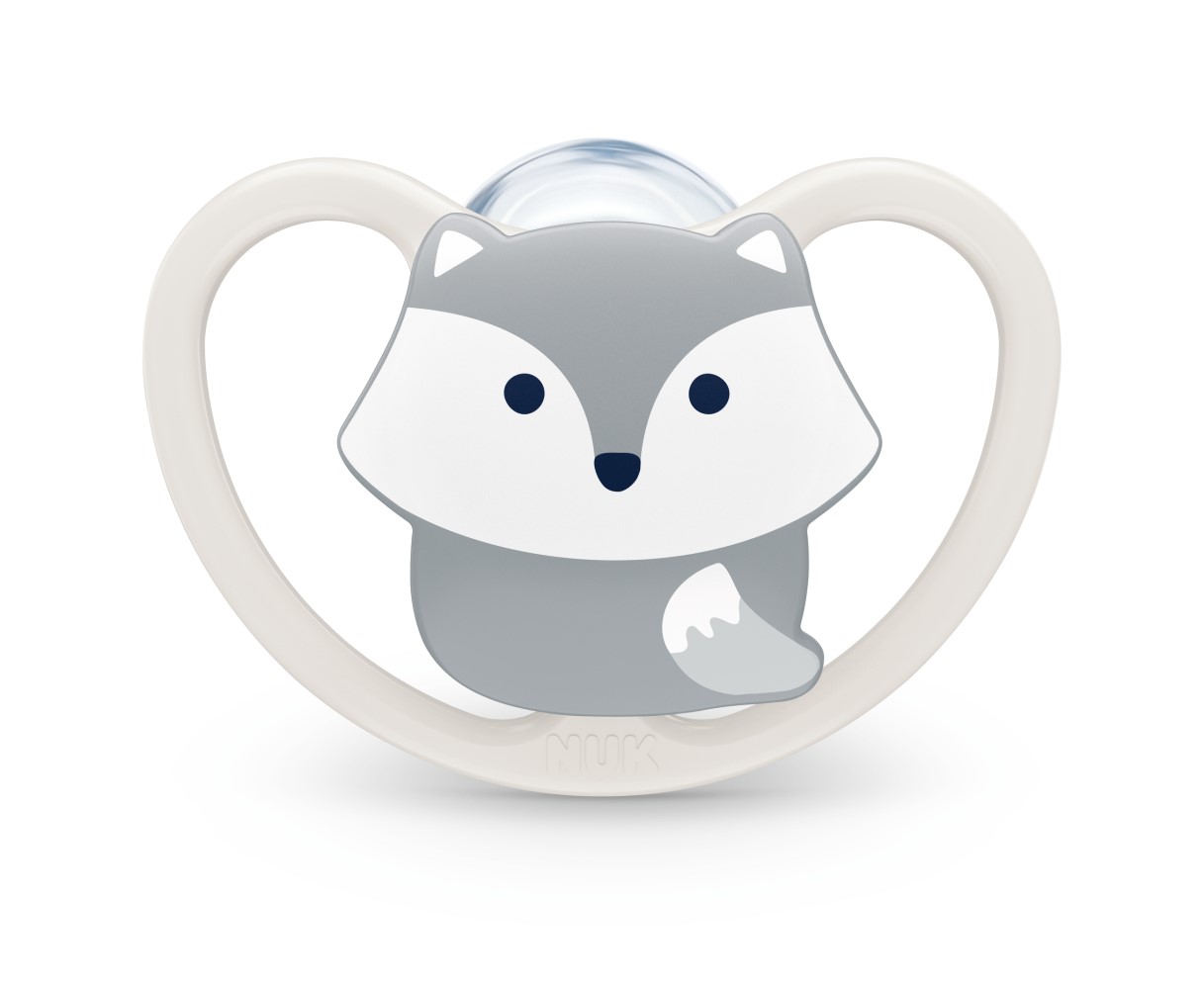 NUK Suzeta silicon SPACE 6-18 luni in cutie