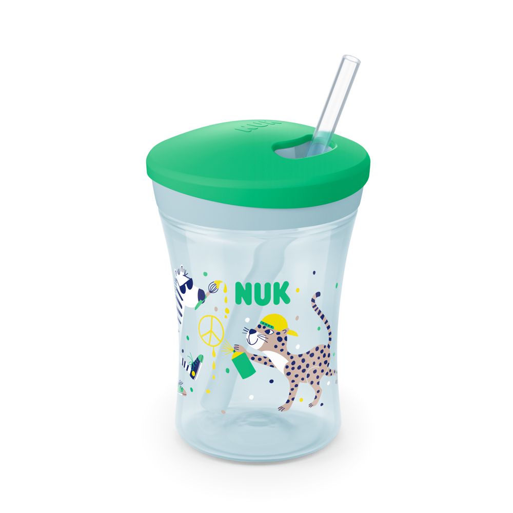 Canuta NUK Action 230ml cu pai (+12 luni) (255391)