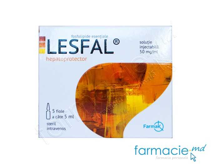 Lesfal sol.inj.50mg/ml 5ml N5 Farmak