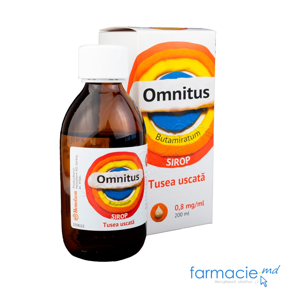 Omnitus sirop 0,8mg/ml 200ml N1 Hemofarm/STADA