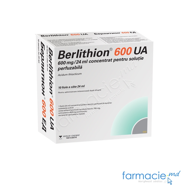 Berlithion® conc./sol.perf.600mg/24ml 24ml N5x2 Berlin-Chemie