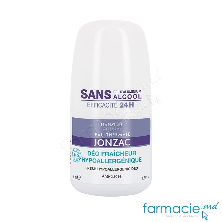 Deodorant Jonzac Hipoalergenic Invizibil 50ml