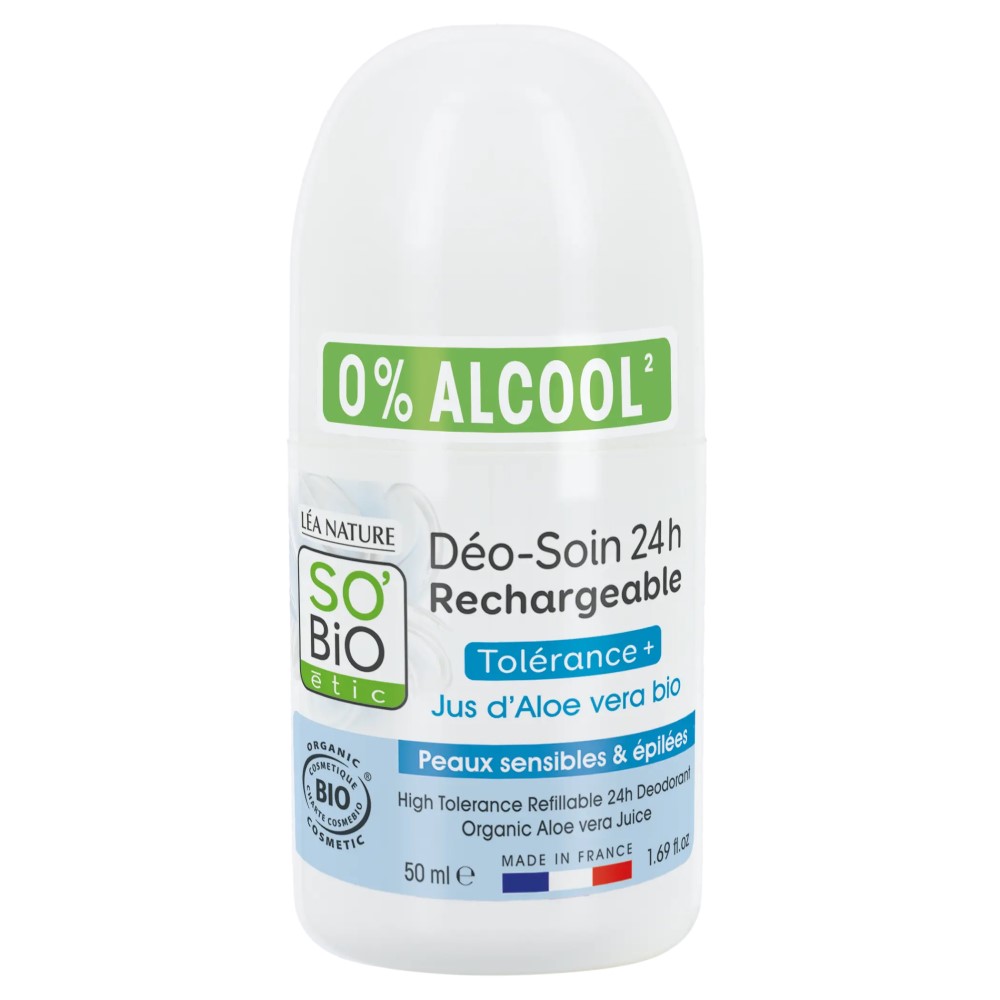 So Bio Deo Roll Aloe Vera Bio, piele sensibila 50ml