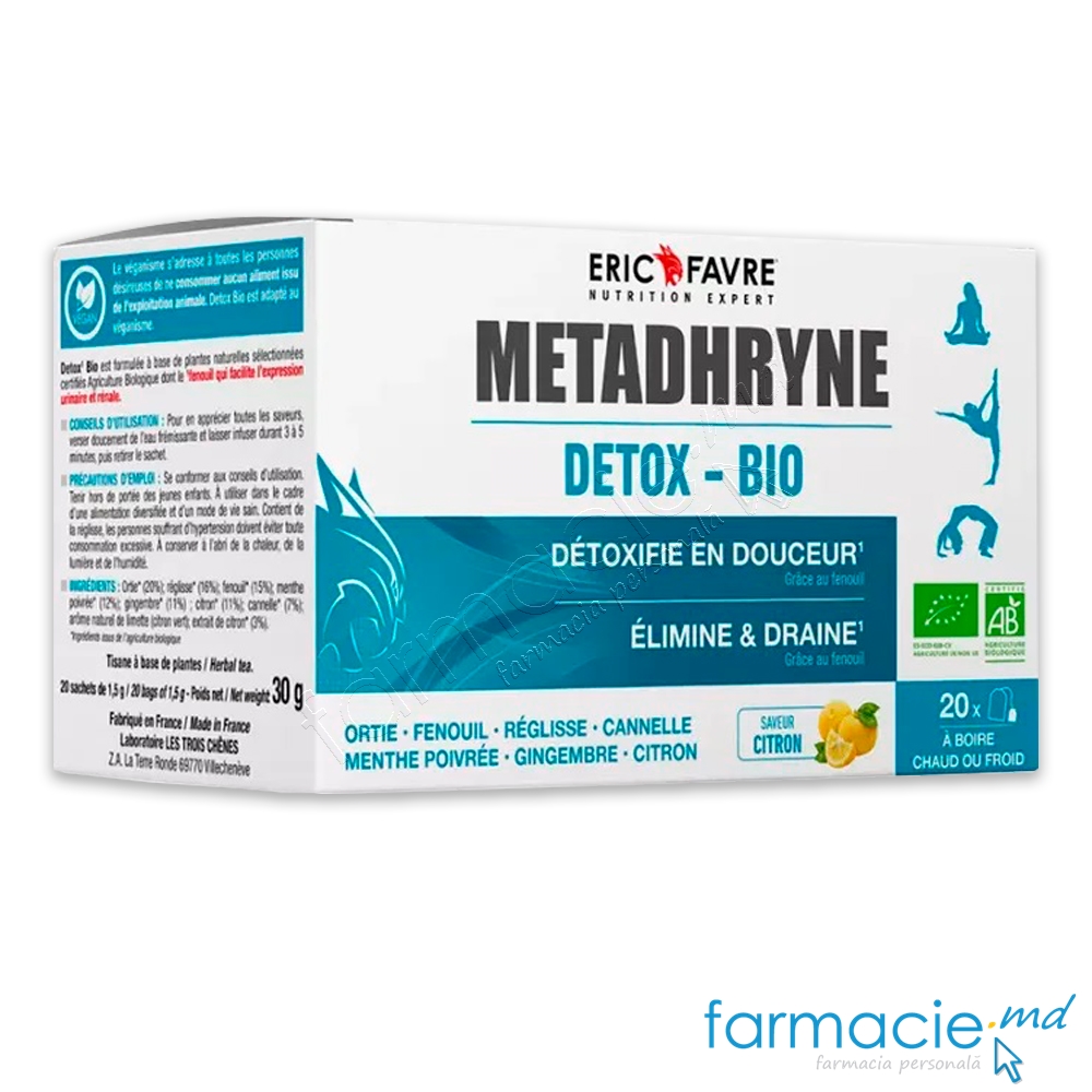 Ceai DETOX VEGAN N20 Eric Favre