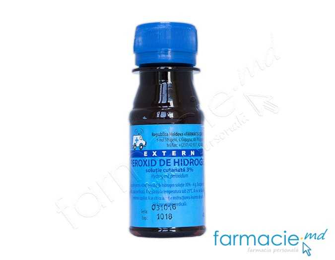 Apa oxigenata sol. 3% 40ml Cojusna (TVA20%)