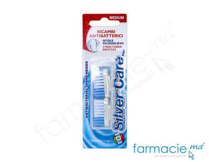 Rezerva periuta de dinti Silver Care Plus Medium N2