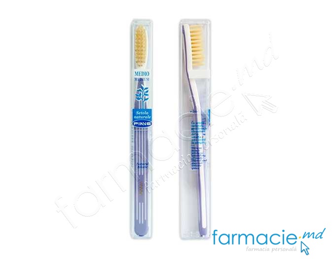 Periuta de dinti Piave din par natural Medium