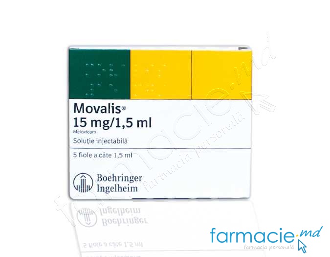 Movalis® sol. inj. 15 mg/1,5 ml N5