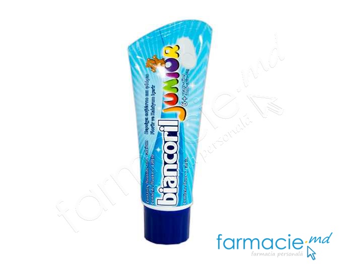 Pasta de dinti Biancoril Junior 6 ani+75ml