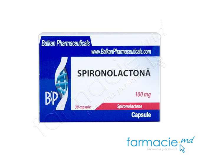 Spironolactona caps.100mg N10x3 (Balkan)