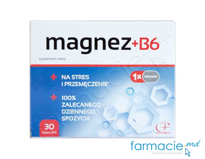 Magneziu B6 caps. 375g+1,4mg N30