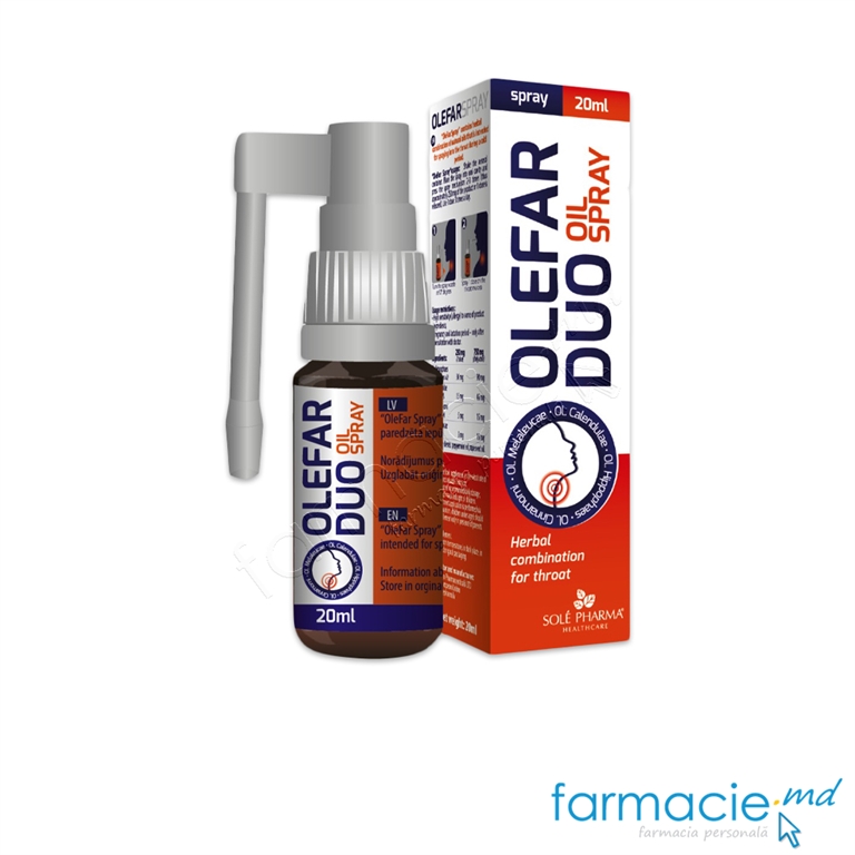 Olefar Duo Oil spray 20ml