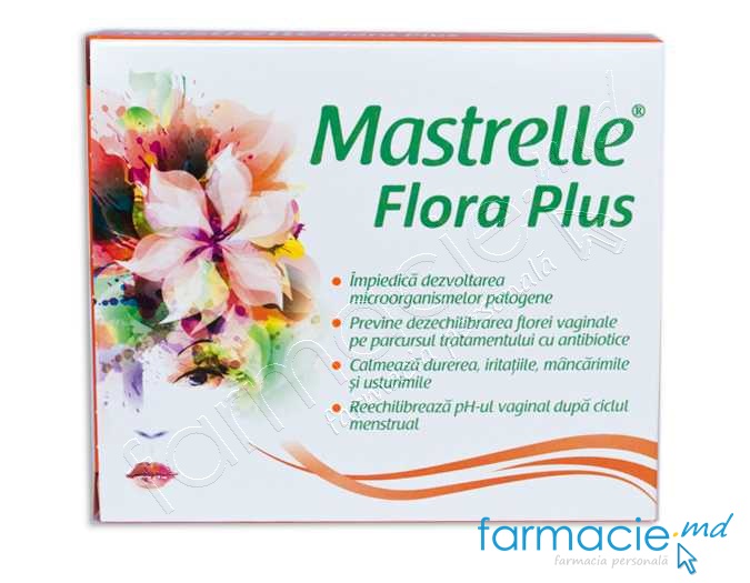 Mastrelle Flora Plus caps. vaginale N10 Fiterman TVA8%