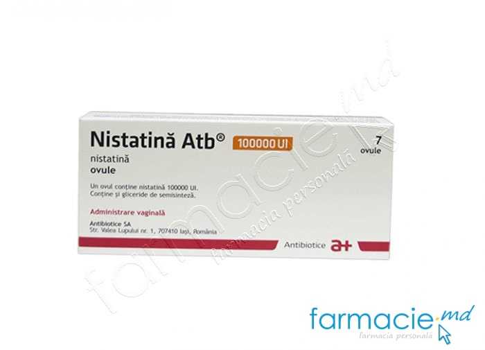 Nistatina Atb® ovule 100000UI N7 Antibiotice