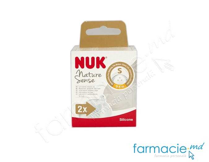 NUK Tetina silicon Nature lichide 0-6luni (S) N2