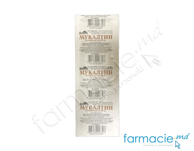 Mucaltin comp. 50 mg N10 (Vifiteh)