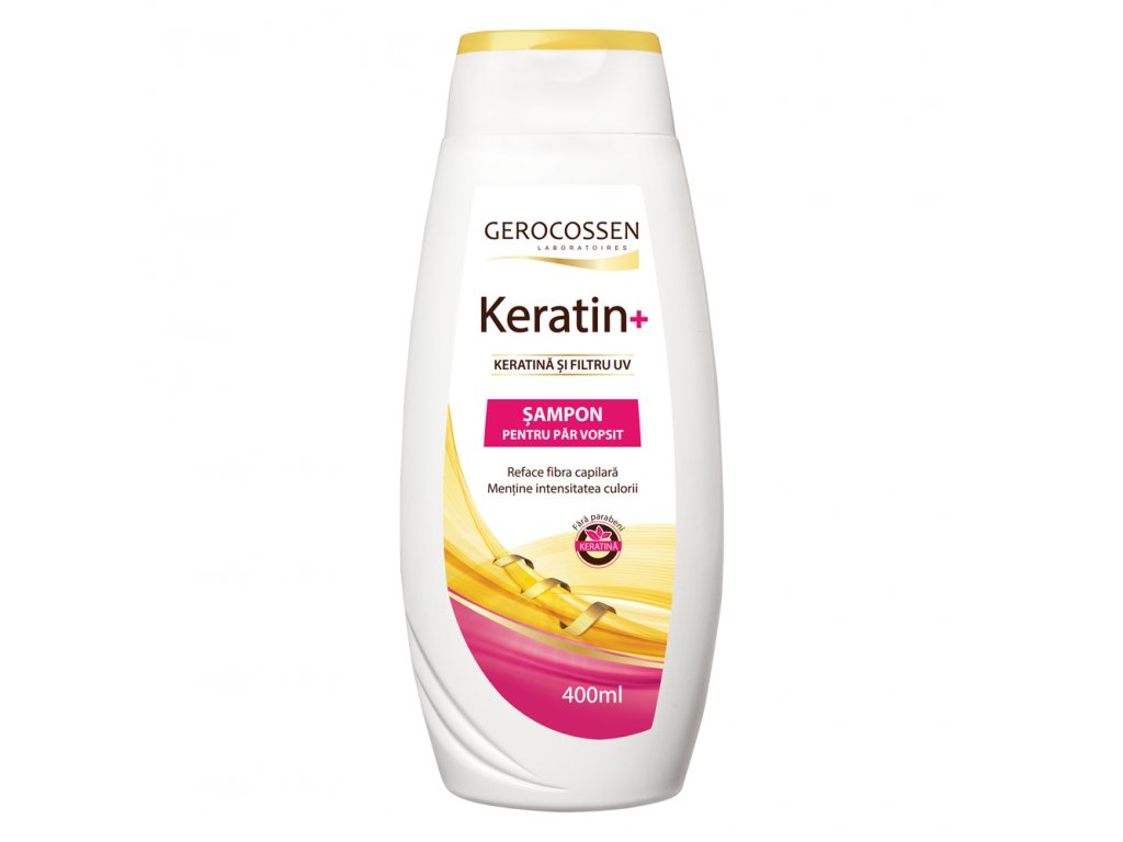 Gerocossen Keratin+ Sampon cu filtru UV par vopsit 400ml