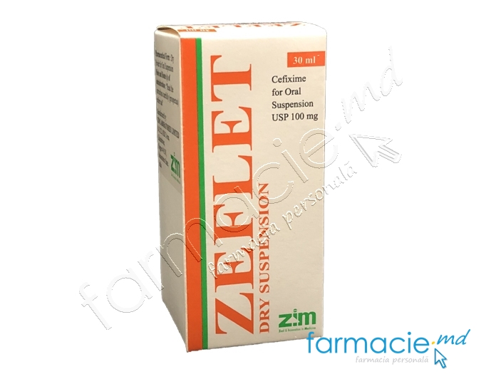 Zeflet pulbere pentru suspensie orala 100 mg/5 ml 30ml N1