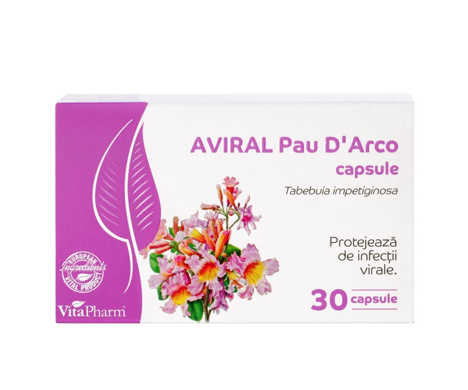 Aviral Pau D"Arco caps. N30 Vitapharm