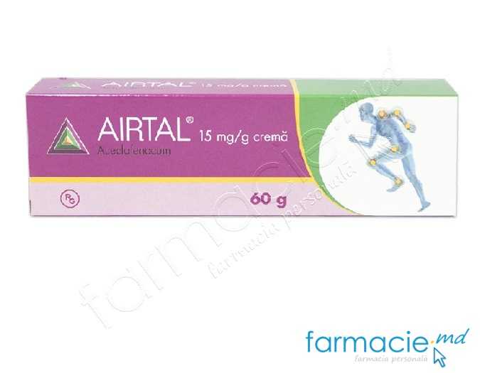Airtal crema 15mg/g 60g N1 Gedeon Richter