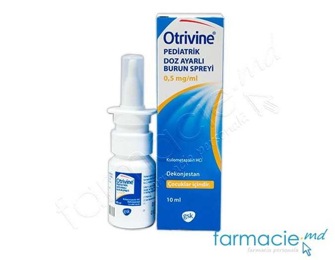 Otrivin 0,05% 10 ml spay nazal