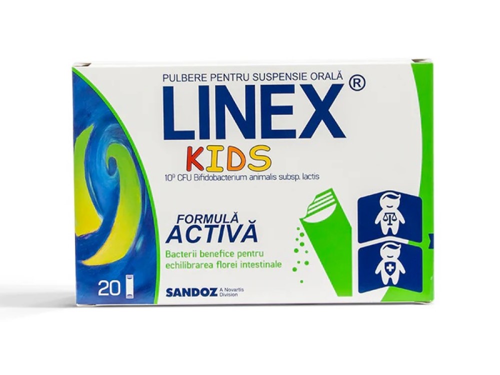 Linex® kids pulbere susp. orala 1,5 g N20(TVA20%)