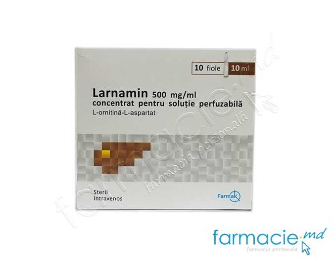 Larnamin conc./sol.perf.500mg/ml 10ml N10 Farmak