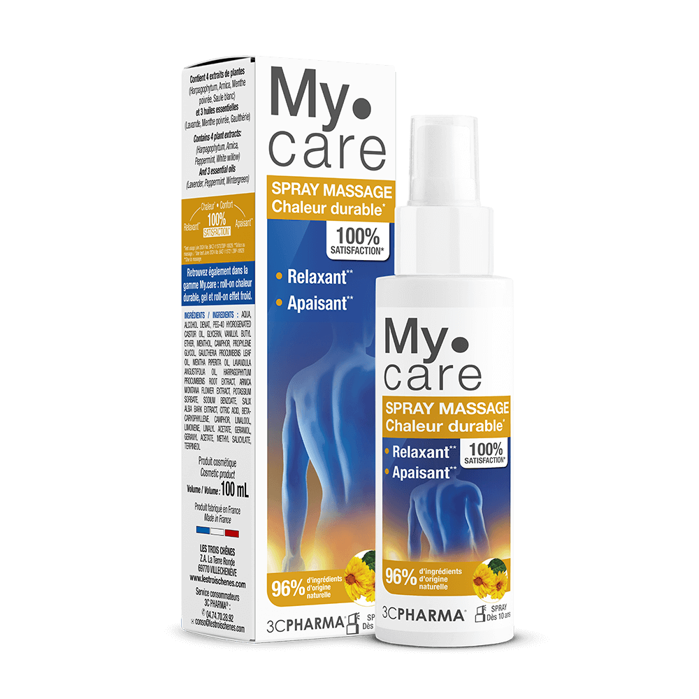 Myocalm (Mycare) Spray (dureri cervicale,lombare,mialgii) 100ml 3Chenes