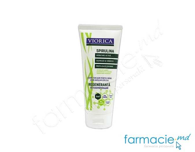 Viorica Spirulina Crema-balsam maini 100ml