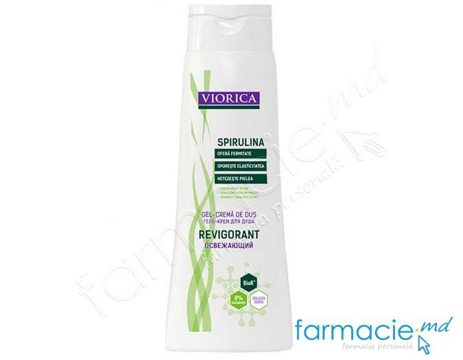 Viorica Spirulina Gel-crema dus revigorant 500ml