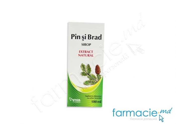 Pin si Brad sirop 100ml VivaPharma